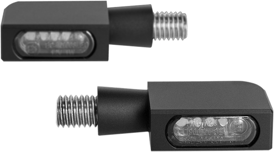 SOFTAIL STANDARD (1999 - 2022) turn-signal 3-in-1 micro led light black | HEINZ BIKES