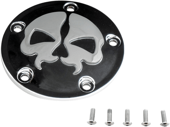 SOFTAIL CROSS BONES (2008 - 2011) split skull black points cover | DRAG SPECIALTIES