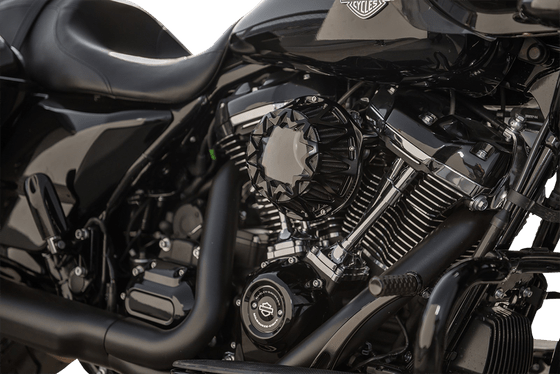 ELECTRA GLIDE STANDARD POLICE (2019 - 2022) crossfire air cleaner - all black | ARLEN NESS