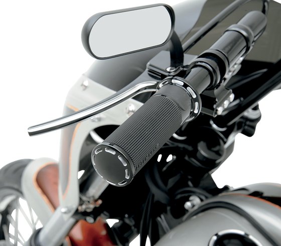 SOFTAIL CUSTOM (1986 - 2010) slot track fusion throttle grips - black | ARLEN NESS