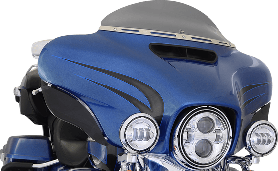 CVO SE ELECTRA GLIDE ULTRA LIMITED (2014 - 2021) windshield flare 5" dark smoke | KLOCK WERKS