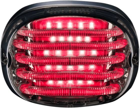 SOFTAIL FAT BOY (1999 - 2022) probeam squareback led taillight smoked | CUSTOM DYNAMICS