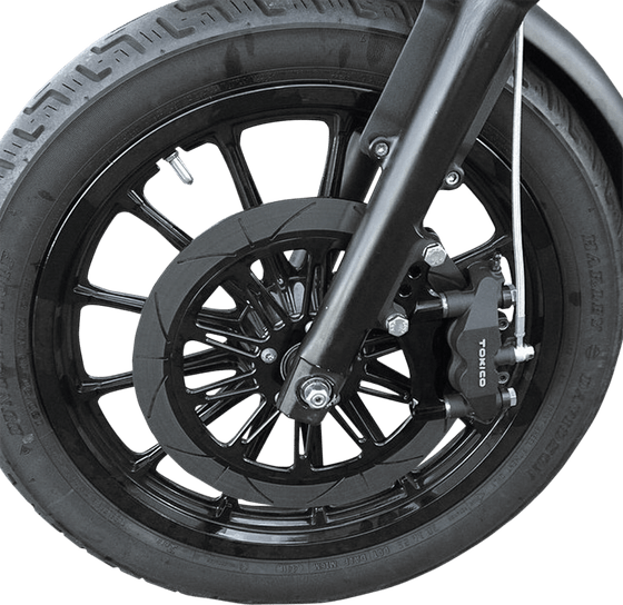 SPORTSTER 1200 IRON (2018 - 2021) 11.5" black caliper mount | SPEED MERCHANT