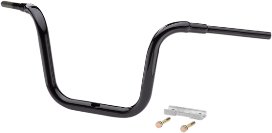 ELECTRA GLIDE STANDARD POLICE (2019 - 2020) black 12" 1-1/2" bagger prime ape handlebar | LA CHOPPERS