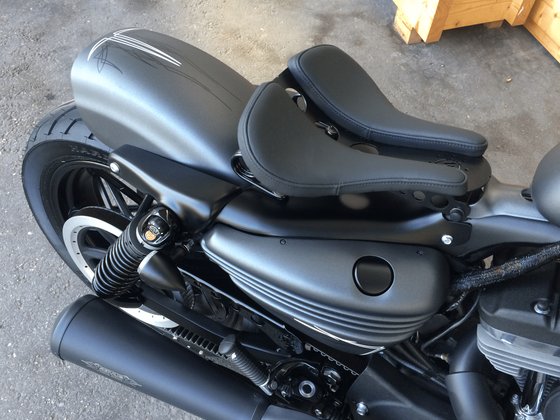 SPORTSTER 1200 IRON (2018 - 2021) short black rear fender | CULT WERK