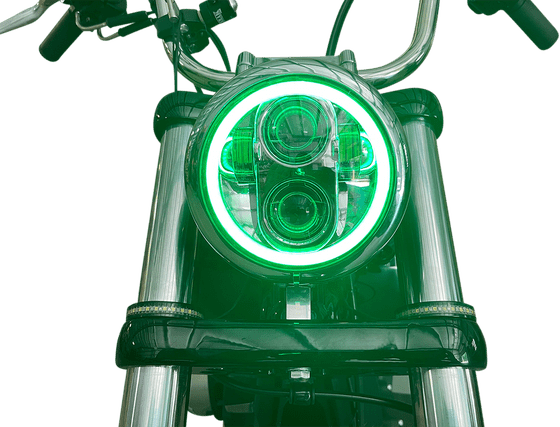 DYNA CONVERTIBLE (1994 - 2000) 5.75" halo headlight | CUSTOM DYNAMICS