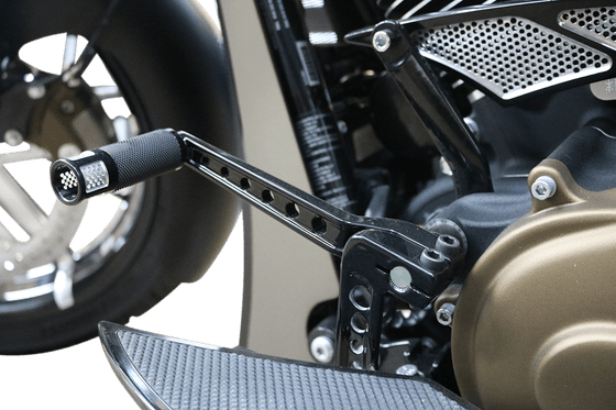 DYNA FAT BOB (2008 - 2017) stealth toe shifter (black) | PAUL YAFFE BAGGER NATION