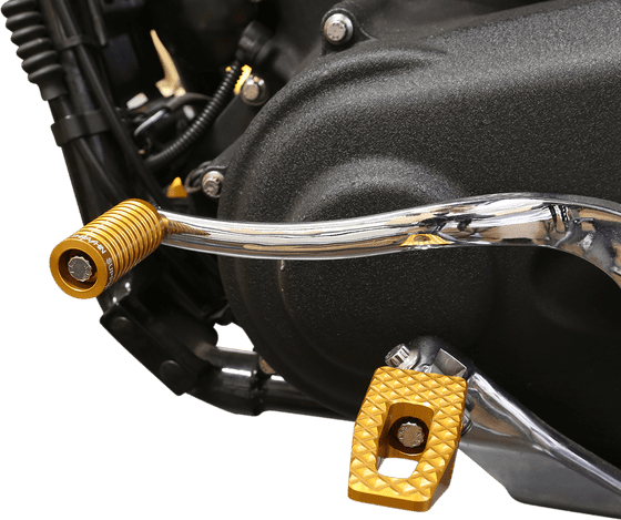 DYNA WIDE GLIDE (1984 - 2017) slim gold footpegs | THRASHIN SUPPLY CO.