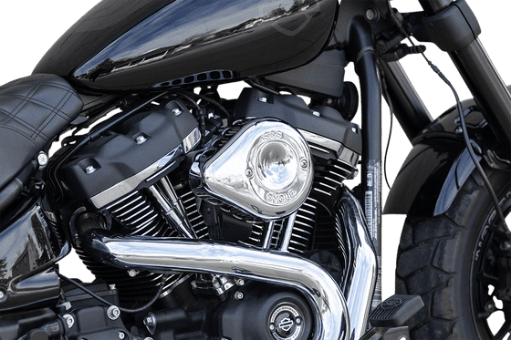 TRI GLIDE ULTRA CLASSIC/CVO (2017 - 2022) chrome air cleaner for m8 engines | S&S CYCLE