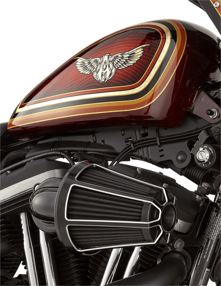 ELECTRA GLIDE ULTRA LIMITED LOW (2017 - 2022) beveled black air cleaner kit | ARLEN NESS