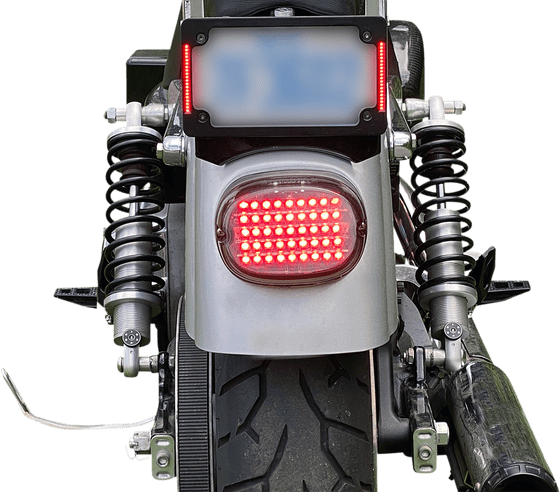 DYNA FAT BOB (2008 - 2017) led smoked tail light | CUSTOM DYNAMICS