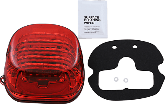 DYNA FAT BOB (2008 - 2017) red window taillight | CUSTOM DYNAMICS