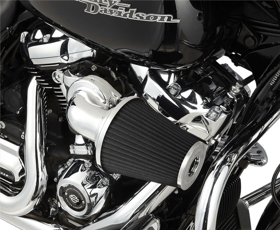 SOFTAIL CROSS BONES (2008 - 2011) monster chrome air cleaner kit | ARLEN NESS