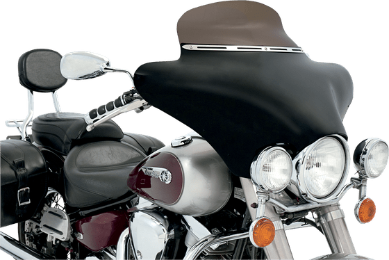 DYNA FAT BOB (2008 - 2017) slotted slim windshield trim | MEMPHIS SHADES HD