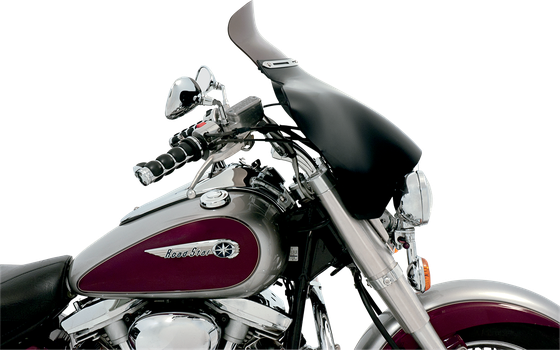 DYNA FAT BOB (2008 - 2017) slotted slim windshield trim | MEMPHIS SHADES HD