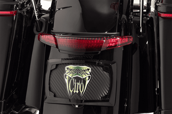 ROAD KING SPECIAL (2017 - 2022) ciro taillight for harley-davidson flhx (2014-2020) in black or chrome | CIRO