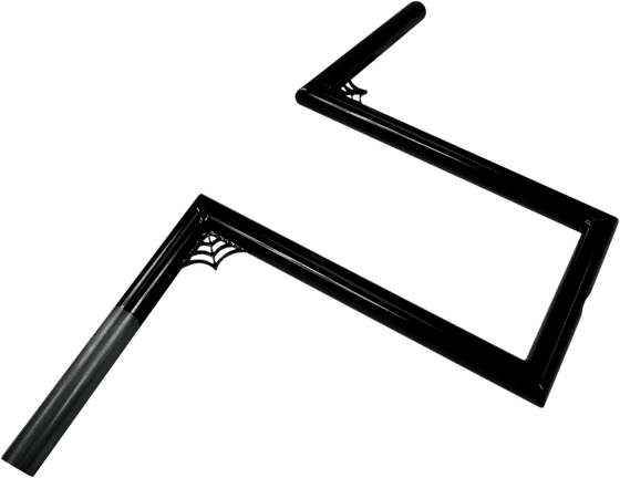 DYNA STREET BOB/SPECIAL (1991 - 2017) 1" narrow z-bars web 12" tall black universal | LA CHOPPERS