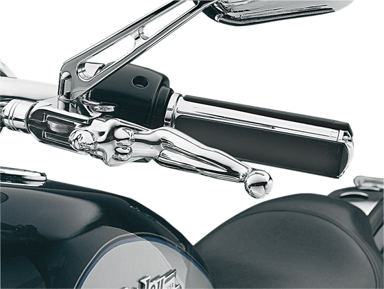 SOFTAIL CUSTOM (1996 - 2010) silhouette cable levers for clutch control | KURYAKYN