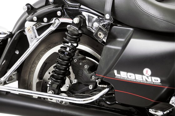 ROAD KING (1999 - 2022) revo black rear shocks - 13" | LEGEND SUSPENSION