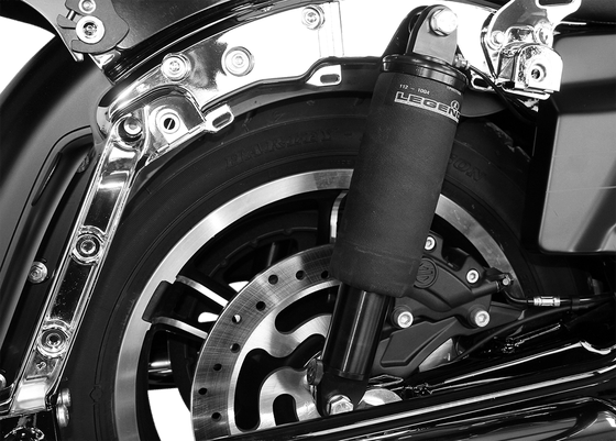 ROAD KING SPECIAL (2017 - 2022) rear air shocks - black (13") | LEGEND SUSPENSION