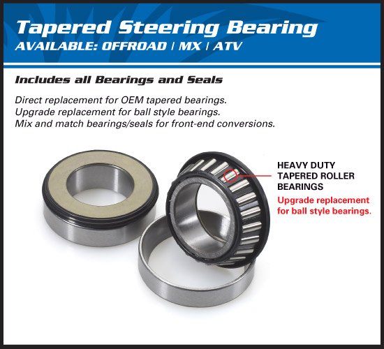 TRI GLIDE ULTRA CLASSIC/CVO (2014 - 2021) steering bearing kit | All Balls