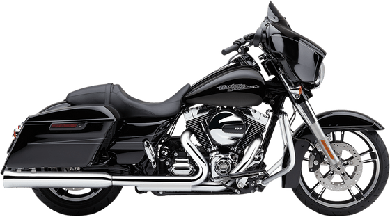 TOUR GLIDE (1995 - 1996) tapered chrome slip-on mufflers | COBRA