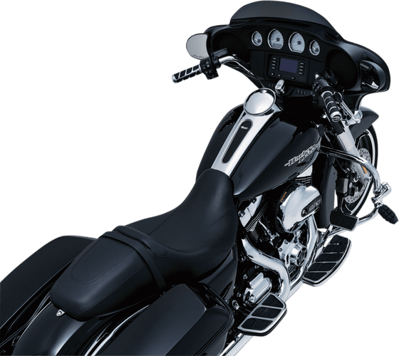 TRI GLIDE ULTRA CLASSIC/CVO (2018 - 2022) kinetic chrome grips for electronic throttle | KURYAKYN