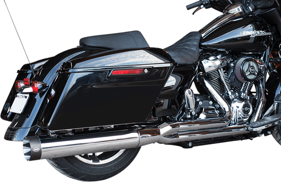 ROAD KING (2017 - 2022) chrome 2-1 exhaust system for harley 2017-2021 | S&S CYCLE