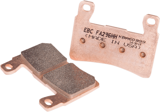 SOFTAIL FAT BOY (2015 - 2023) usa made double-h series sintered brake pads | EBC