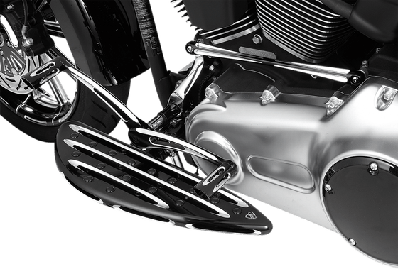 SOFTAIL LOW RIDER (2019 - 2022) deep cut round black shifter rod | ARLEN NESS