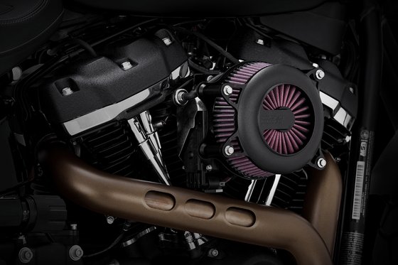 ELECTRA GLIDE STANDARD POLICE (2019 - 2022) rg bl l-st fl air cleaner | VANCE & HINES