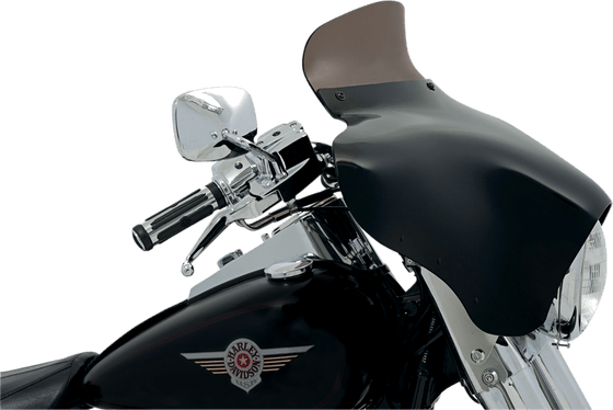 SOFTAIL CUSTOM (2007 - 2009) 5" smoke windshield spoiler | MEMPHIS SHADES HD