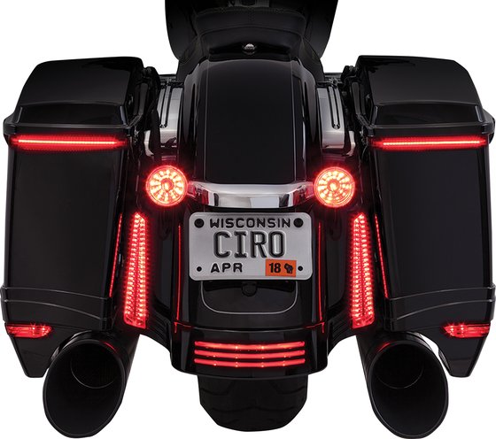 ULTRA CLASSIC ELECTRA GLIDE LOW (2015 - 2016) accent light bag blades with controller | CIRO