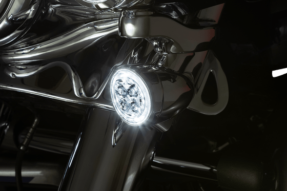 SOFTAIL SPORT GLIDE (2018 - 2022) front clear light fang | CIRO