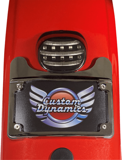 ELECTRA GLIDE STANDARD POLICE (1997 - 2022) black element turn signal light | CUSTOM DYNAMICS