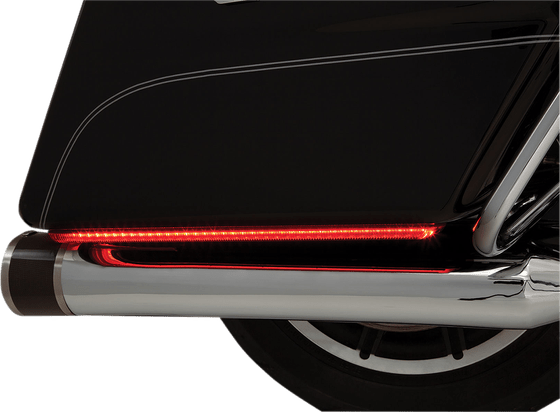 ELECTRA GLIDE STANDARD POLICE (1997 - 2022) ciro license plate frame with led lights | CIRO