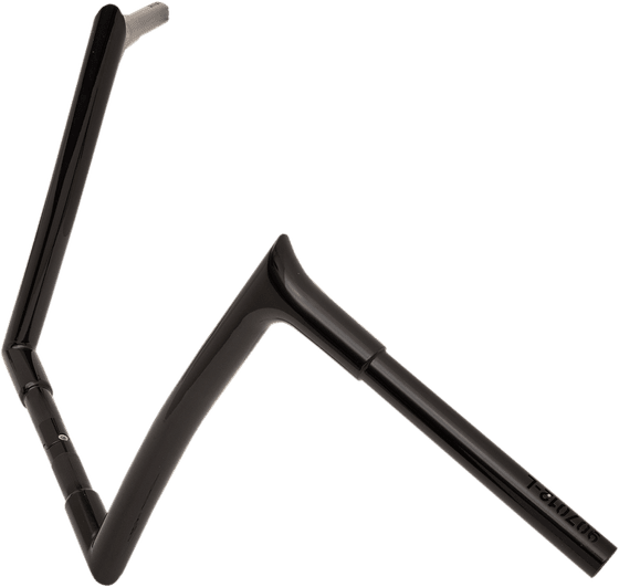 HERITAGE SOFTAIL CLASSIC (1986 - 2006) 12" black handlebar for flhr (pointed) | FAT BAGGERS INC.