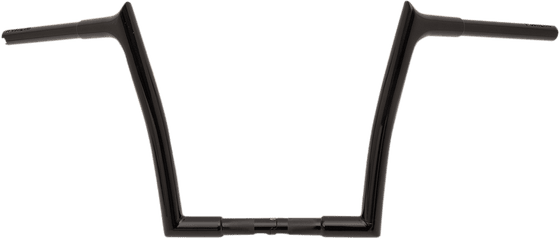 HERITAGE SOFTAIL CLASSIC (1986 - 2006) 12" black handlebar for flhr (pointed) | FAT BAGGERS INC.