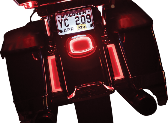 CVO SE ELECTRA GLIDE ULTRA LIMITED (2014 - 2021) tracer red taillight | KURYAKYN