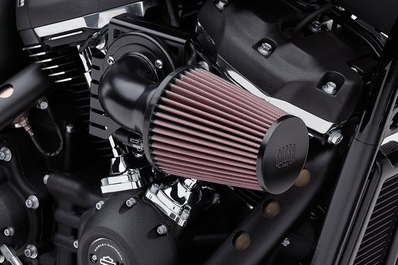 HERITAGE SPRINGER SOFTAIL CLASSIC (2005 - 2007) high performance black air intake cone | COBRA