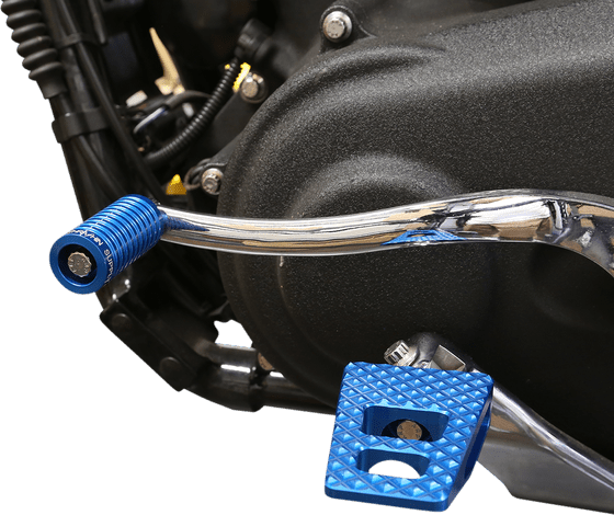 SOFTAIL DELUXE (1993 - 2017) blue footpegs p-54 | THRASHIN SUPPLY CO.