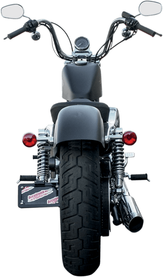 SPORTSTER 1200 CUSTOM (2004 - 2020) license plate side mount with light for harley davidson sportster | ACCUTRONIX