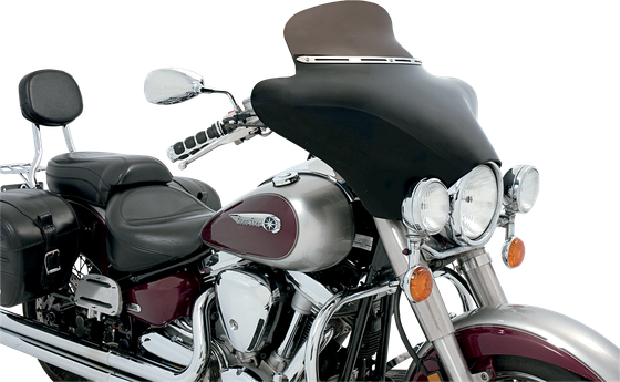 HERITAGE SOFTAIL CLASSIC (1986 - 2017) slotted slim windshield trim | MEMPHIS SHADES HD