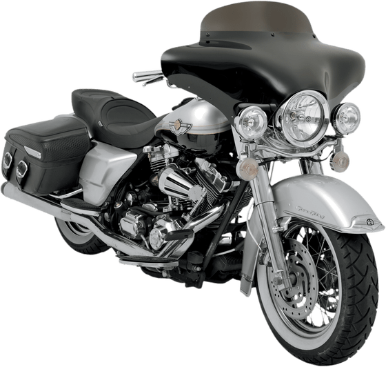 DYNA SUPERGLIDE (1995 - 2010) standard black batwing fairing windshield - 5" | MEMPHIS SHADES HD