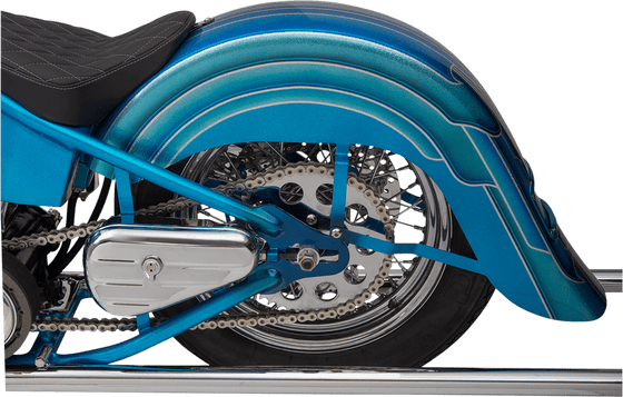 HERITAGE SOFTAIL CLASSIC (2000 - 2011) rear fender - stretched and frenched | KLOCK WERKS