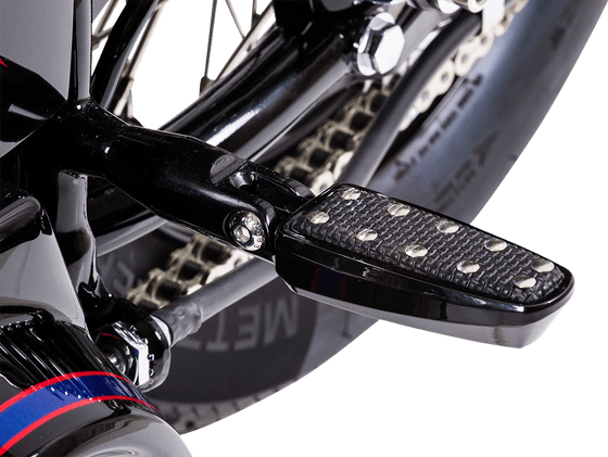 CVO SE ELECTRA GLIDE ULTRA LIMITED (2014 - 2021) rear folding footpeg mounts in black | ACCUTRONIX