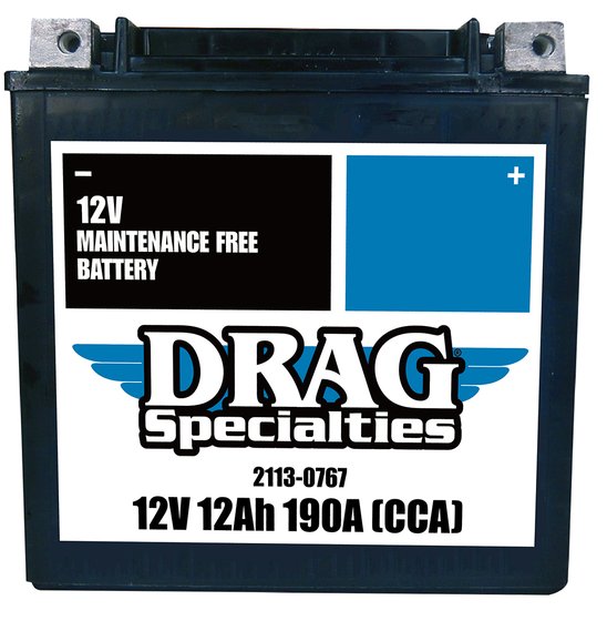 SPORTSTER 1200 SUPER LOW (2014 - 2019) ytx14l-ft battery | DRAG SPECIALTIES BATTERIES