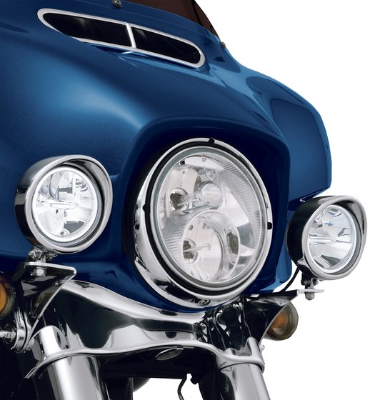 SCREAMIN EAGLE ROAD KING CVO (2002 - 2014) driving lights for flh | SHOW CHROME