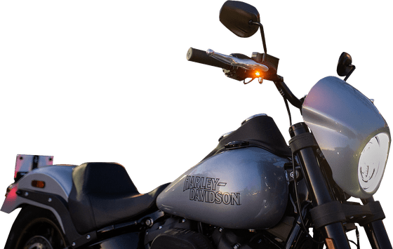 SOFTAIL STANDARD (2020 - 2022) black elyps 2-1 light | KODLIN MOTORCYCLE