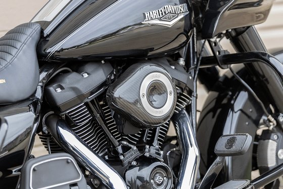 SOFTAIL FAT BOY (2019 - 2022) carbon fiber tear drop air cleaner cover | S&S CYCLE